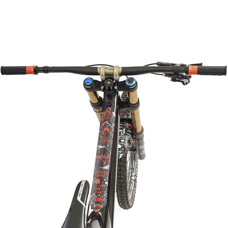 All Mountain Style X Stranger Things Honeycomb 聯乘特別版車架保護貼. UPSIDE DOWN (Extra/XL)