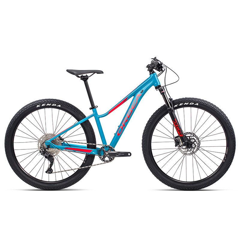 Orbea MX 27 ENT XS XC Junior MTB 兒童山地車 Blue Bondi-Bright Red 2021