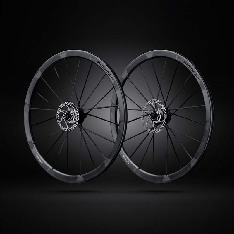 Lightweight Pfadfinder EVO 全地形公路碟煞輪組