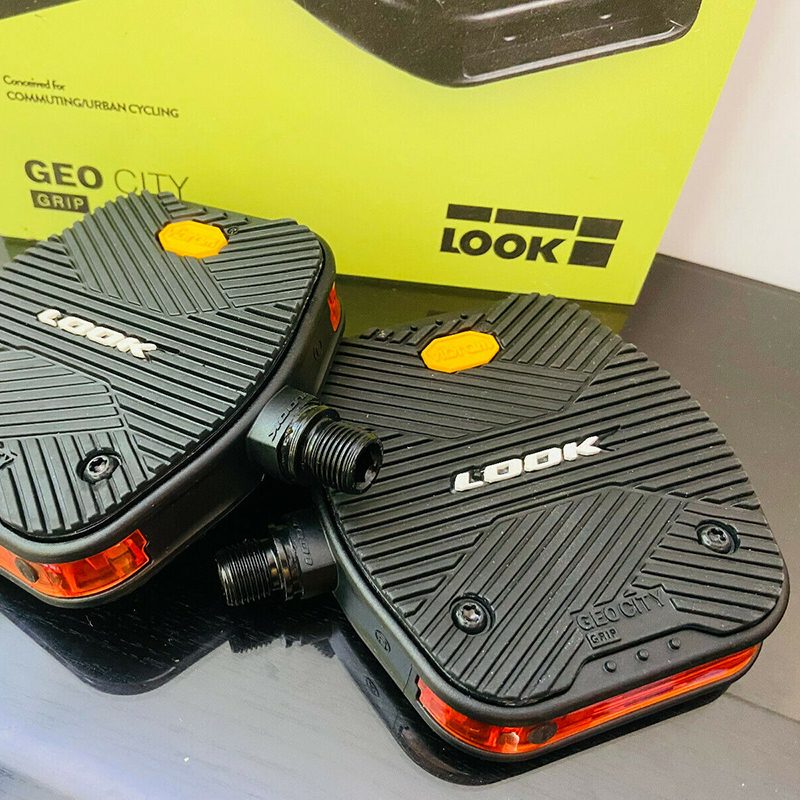Look Geo City Grip Vision 單車平踏 (附發光燈) #00024046
