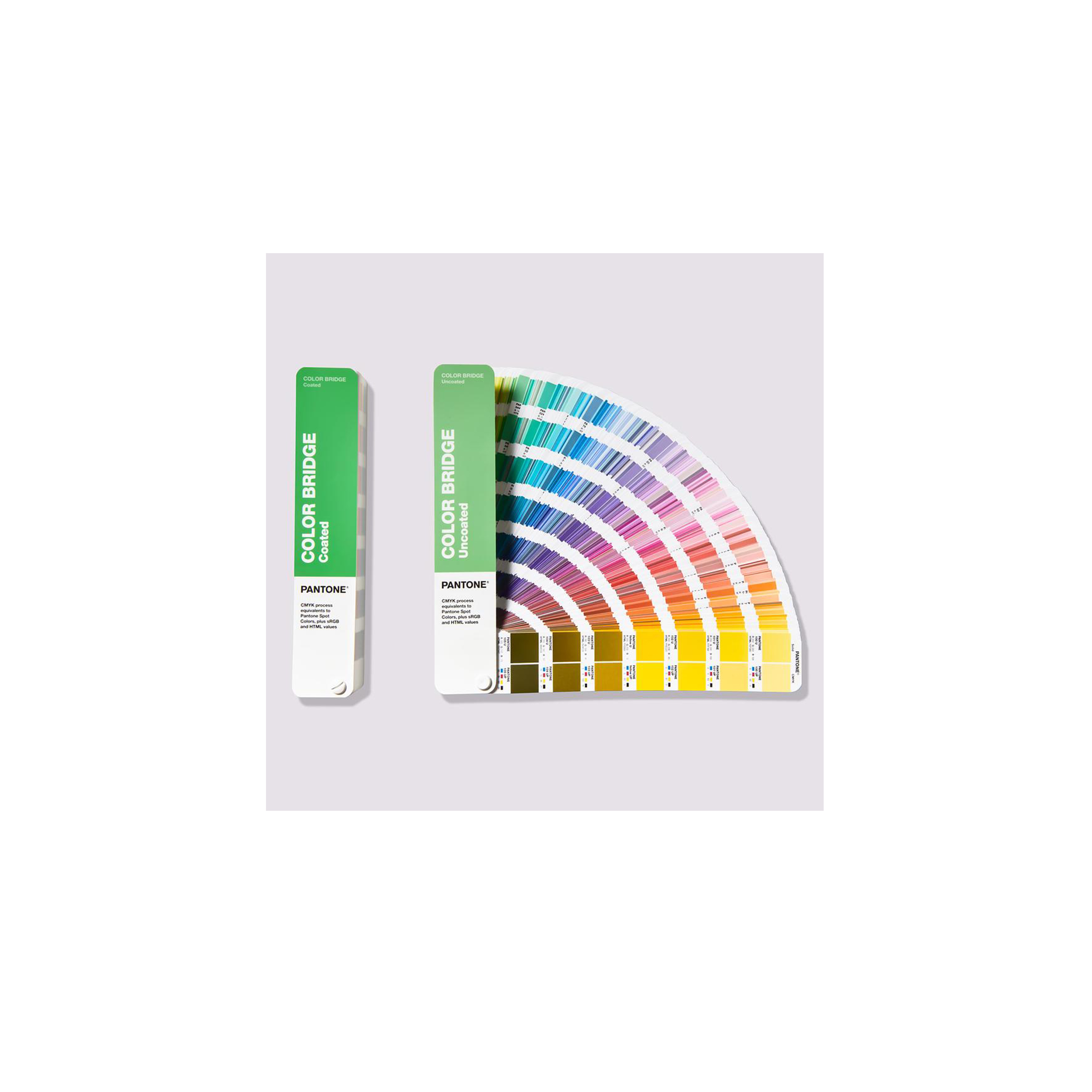 Pantone GP6102B Color Bridge Guide Set Coated & Uncoated, Multi-Colour