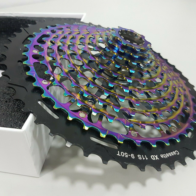 Sunshine Cassette XD 11s 9-50T Multi-Colour 山地車飛輪