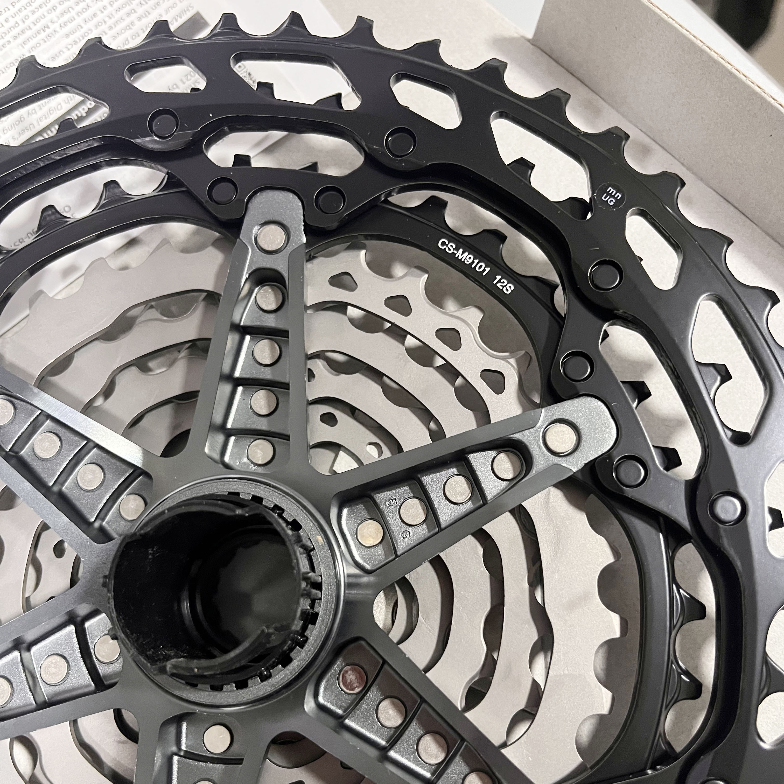 パーツ SHIMANO XTR CS-M9101 12S 10-51T Shimano XTR 12速山地車飛輪#CS-M9101-12