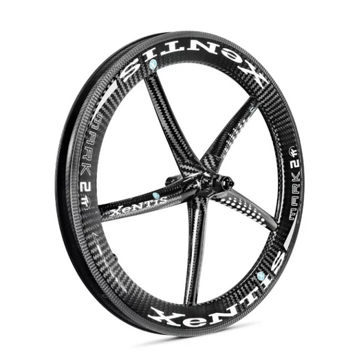 XeNTis Mark2 TT 五刀碳纖維計時車前/後輪 管胎