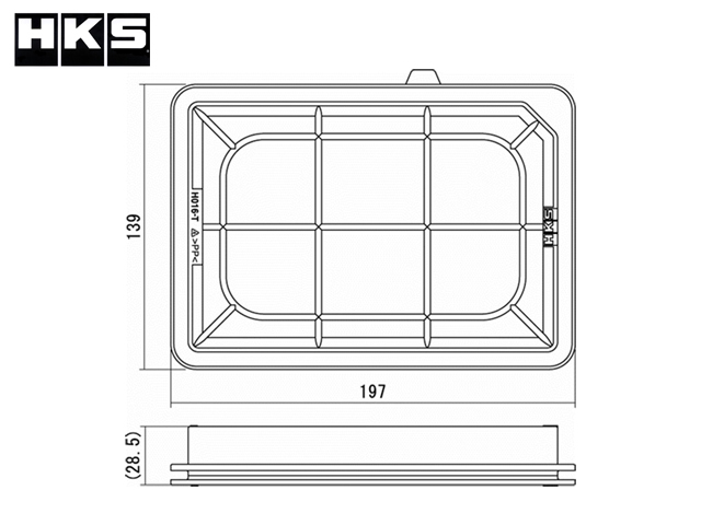 HKS AIR FILTER 70017-AH116