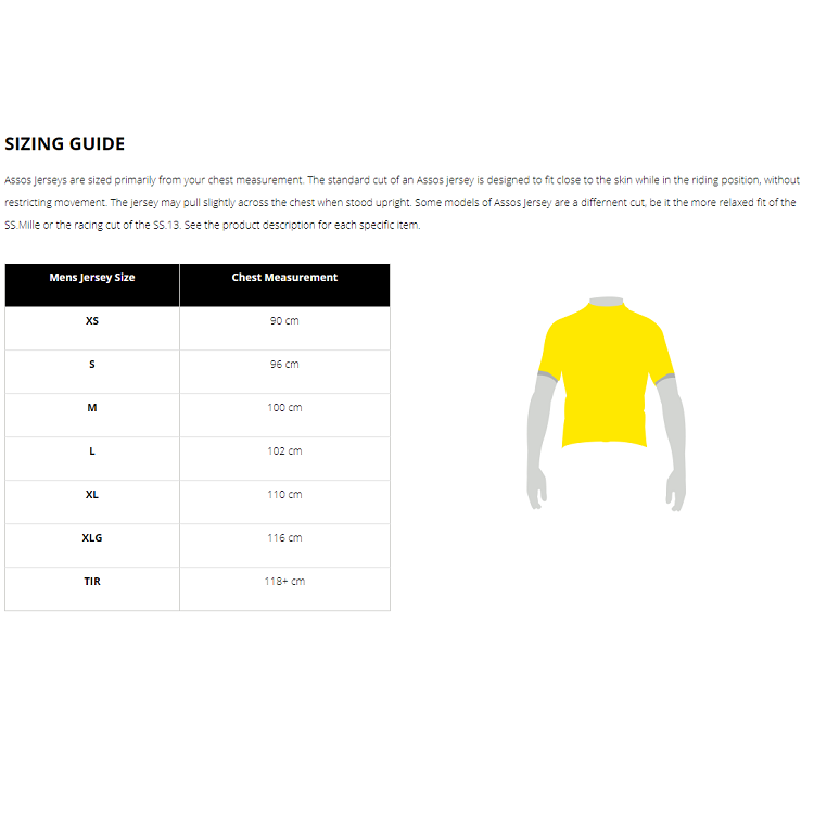 Assos federation Swiss Jersey 男士短袖單車衣