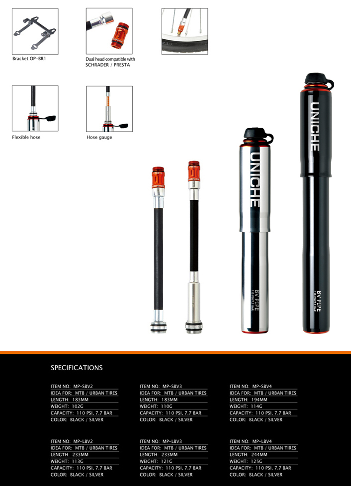 Unich Mini Pump (BV) 便攜手持式打氣筒