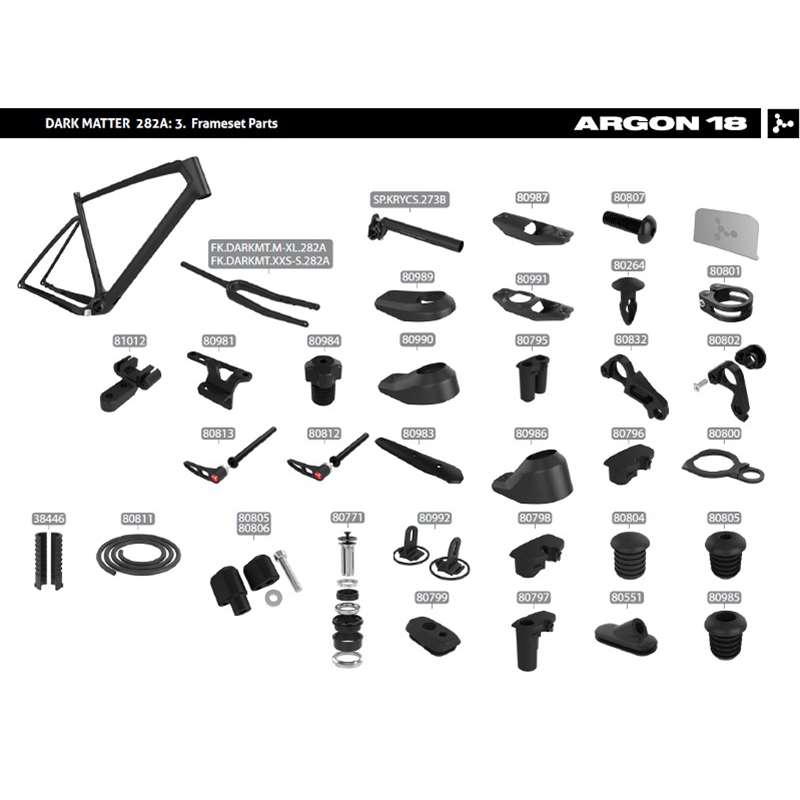 Argon18 Rear Derailleur Hanger Assembly #80802
