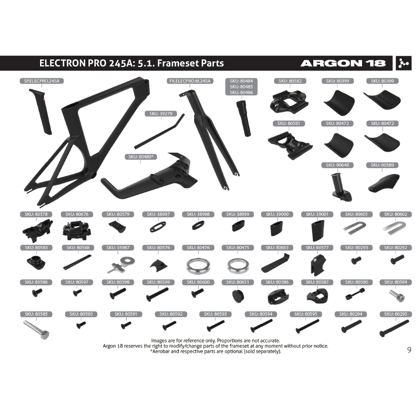 Argon18 Screw M5 25mm Electron Pro MY2017 pursuit handlebar #80592