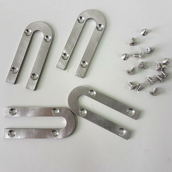 Look Parts R96 dropout steel plate kit w/Bolts #00016007