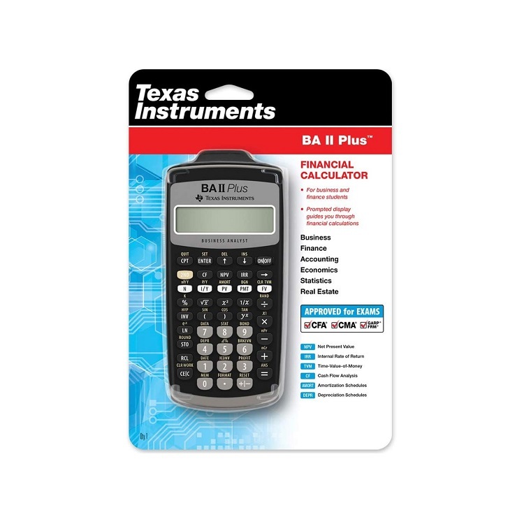 Texas Instruments BA II Plus 財務計數機