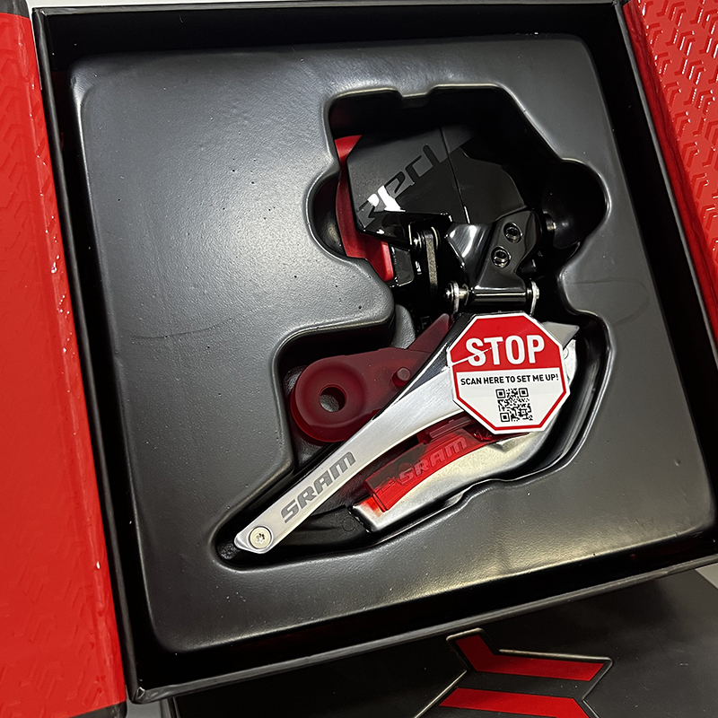 SRAM RED eTap AXS Braze-on 前變速器