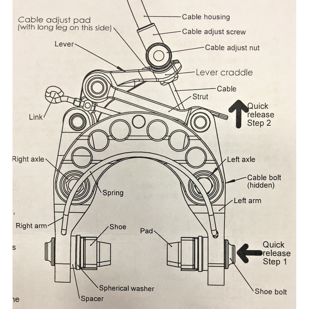 CaneCreek EEBrake Parts DM Direct Mount Rear Spring #AEE0014