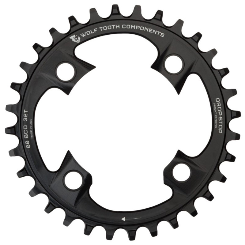 Wolftooth Drop-Stop BCD88x4 Direct Mount Chainring 齒片 (For Shimano M985)