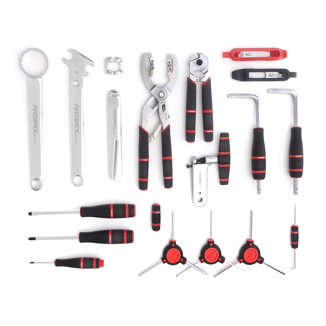 Feedback Sports 車隊版維修工具套裝 - (18工具) 24功能 #17094