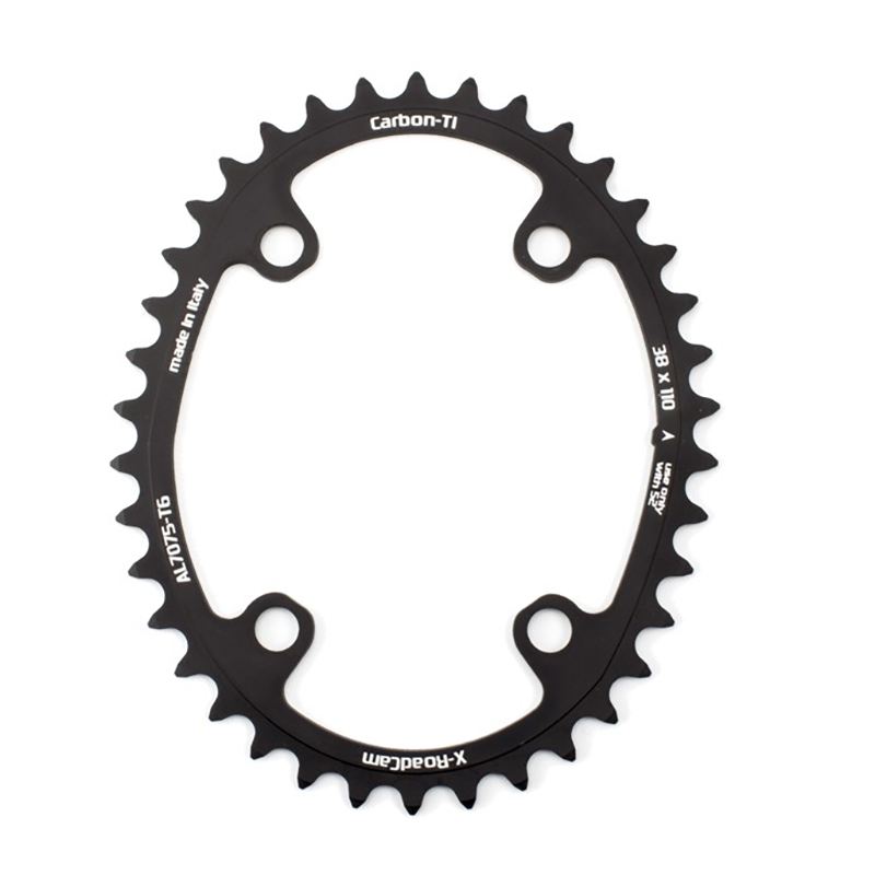 Carbon-Ti X-RoadCam EVO BCD110x4 碳纖維公路車內齒片 (12速用)