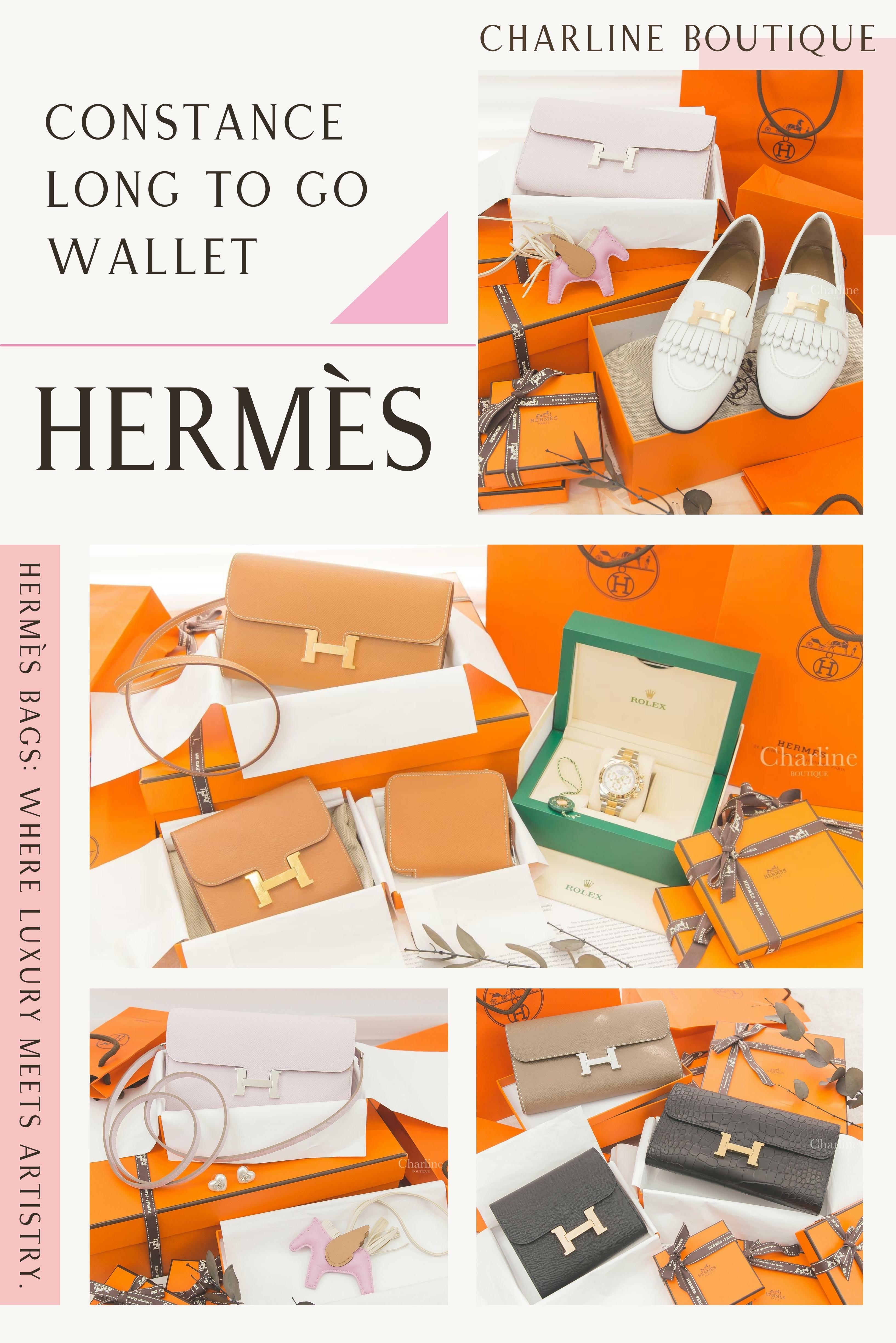 Hermès Kelly To Go Wallet 和 Hermès Constance Long To Go Wallet 是 Hermès 旗下的兩款經典 WOC。Kelly To Go Wallet 小巧精緻，容量適中，可放入 iPhone Pro Max。Constance Long To Go Wallet 比 Kelly To Go Wallet 稍大，內部夾層更多，可放入更多物品。兩款 WOC 皆採用高品質皮革製成，價格適中，是入手的好選擇。