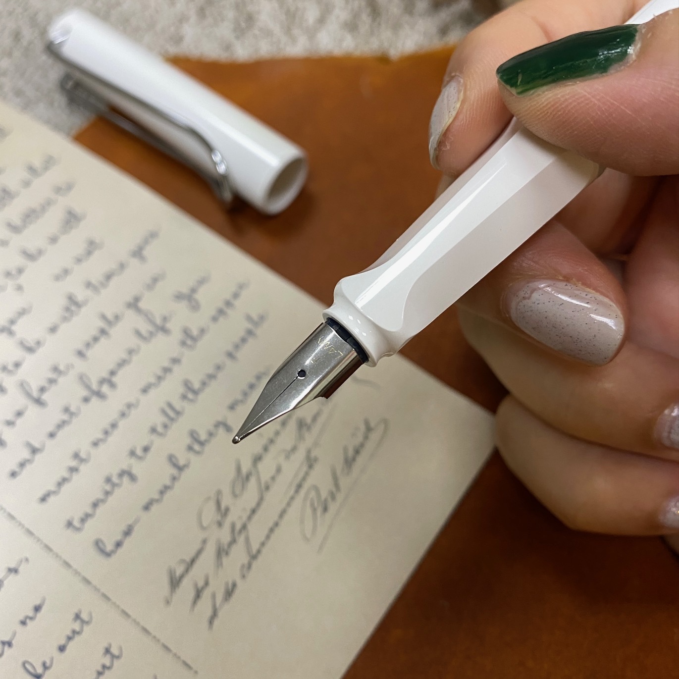 LAMY Safari 狩獵鋼筆_白色F尖