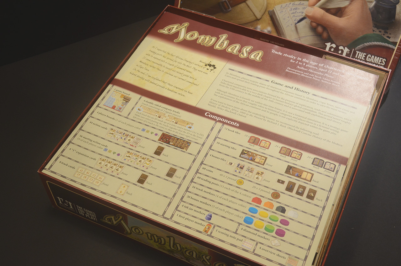 蒙巴薩 Mombasa 桌遊收納盒【烏鴉收納】
