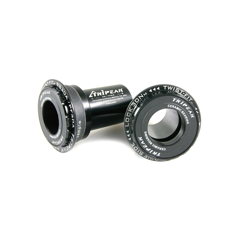 Tripeak 用於BB30車架 裝Shimano大盤 對鎖式 陶瓷軸承 #BB3024-SHCBRM