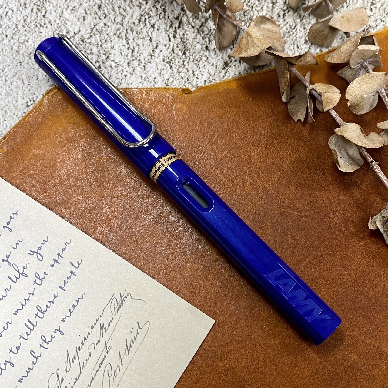 LAMY Safari 狩獵鋼筆_藍色F尖