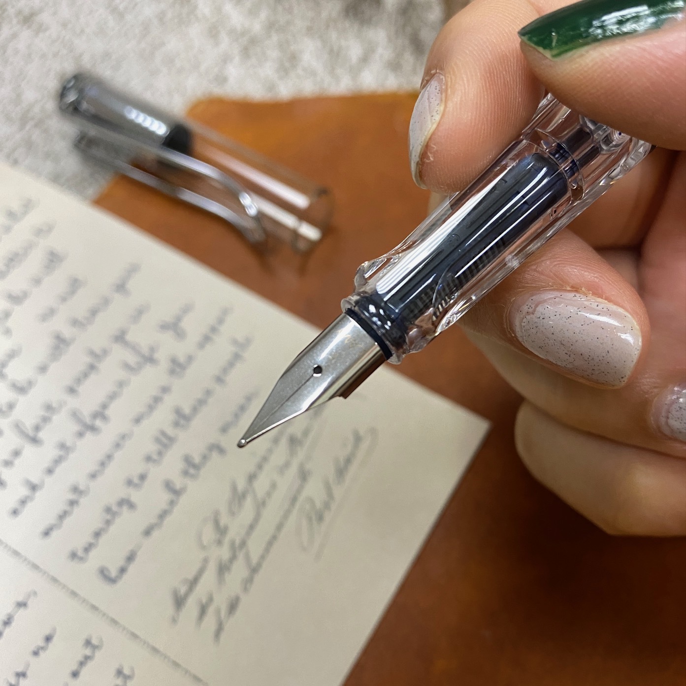 LAMY Safari 狩獵鋼筆_透明F尖