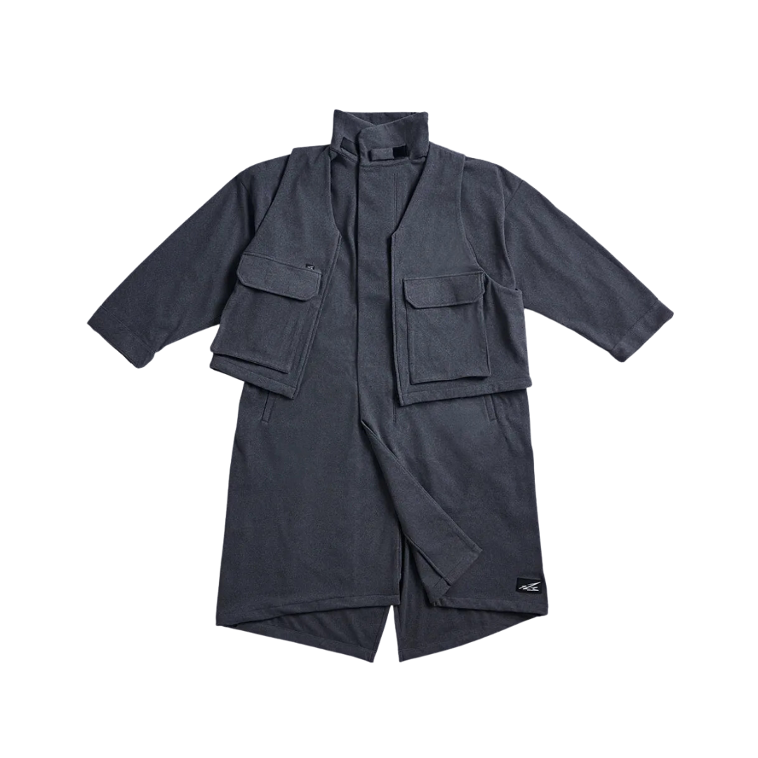 ▲123 Underwater Lab 兩件式長版毛巾大衣 @