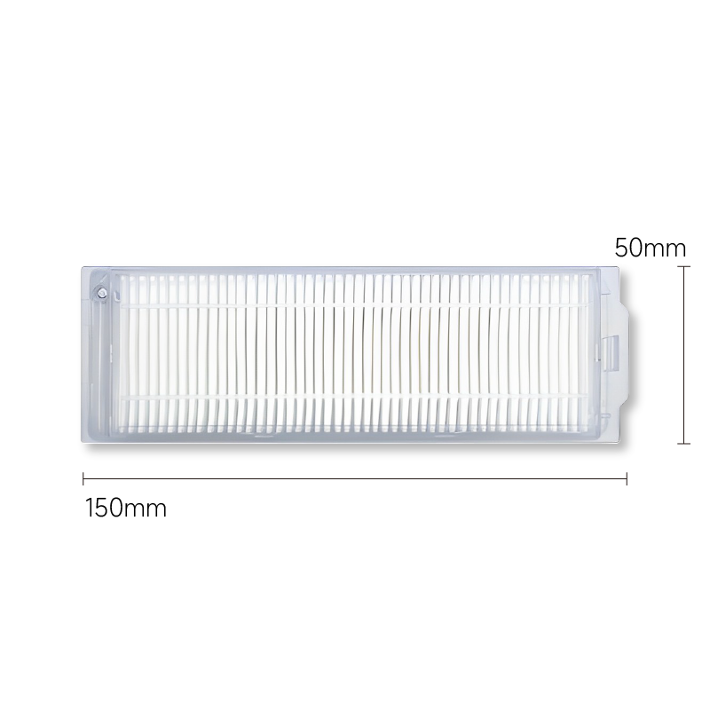 以標尺標示著長寬的【濾網/副廠】STYTJ02YM /STYTJ03ZHM在白色背景上