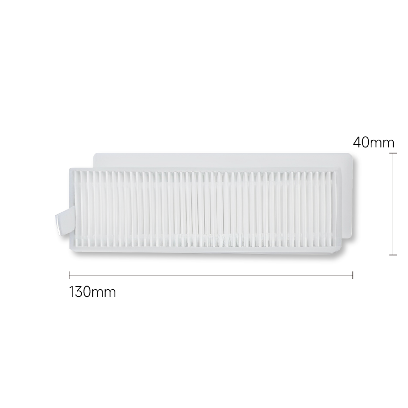 以標尺標示著長寬的【內置濾網/副廠】MJSTG1在白色背景上