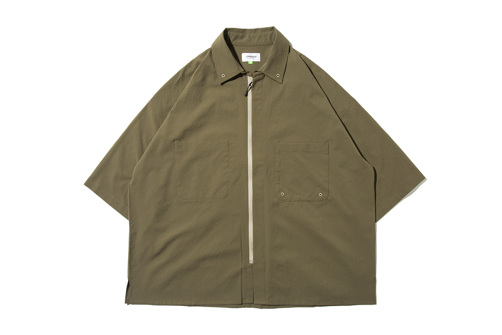 DeMarcoLab “BIG BOY ZIP SHIRT" (Olive)
