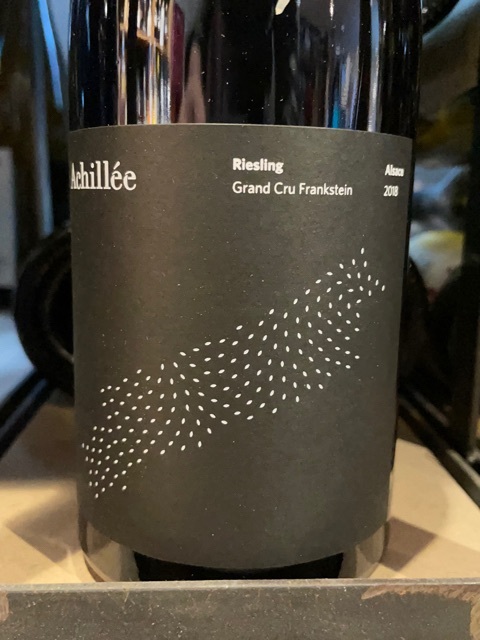 Achillee Riesling Grand Cru Frankstein 2021