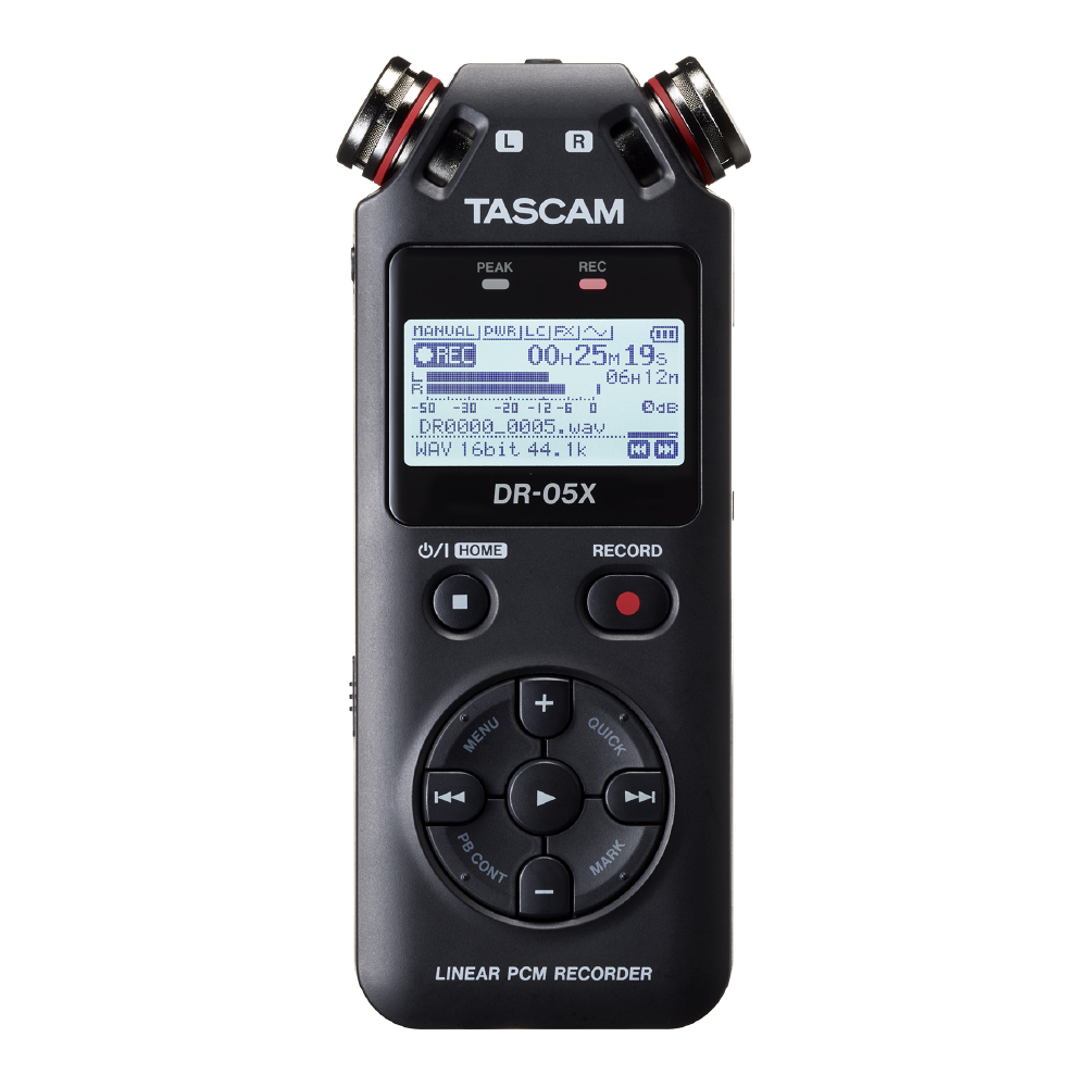 Tascam Tascam / DR-05X 攜帶型數位錄音機 — 三峽錄音 / 音響｜YA! 玩音樂