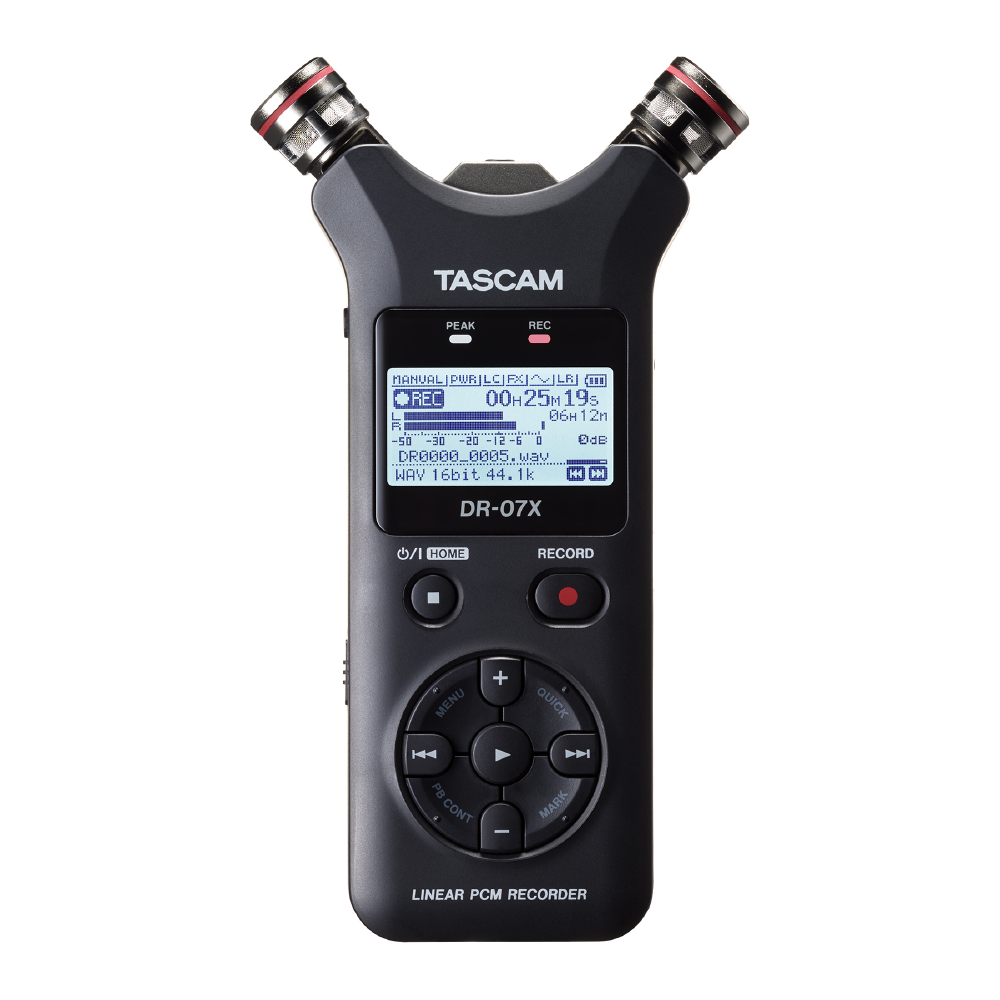 Tascam Tascam / DR-07X 攜帶型數位錄音機 第 2 張圖片｜三峽錄音 / 音響