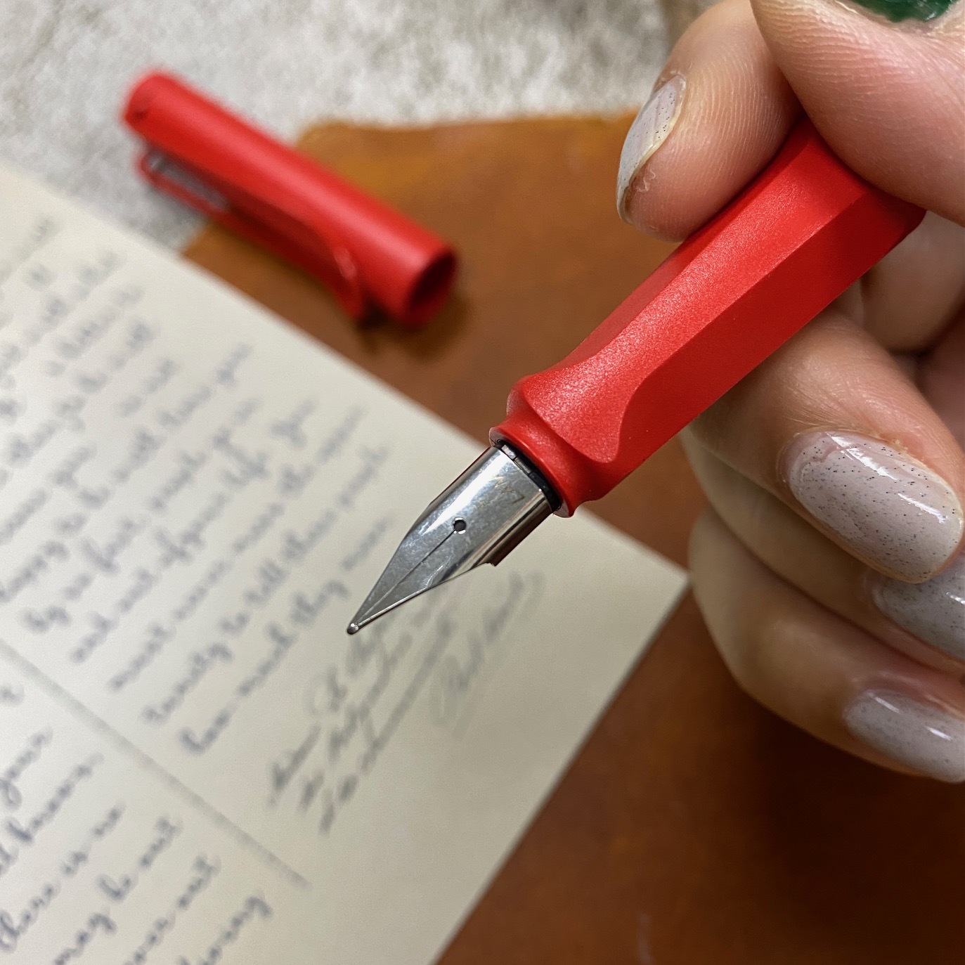 LAMY safari 狩獵鋼筆 限定色_草莓戀人 EF/F尖