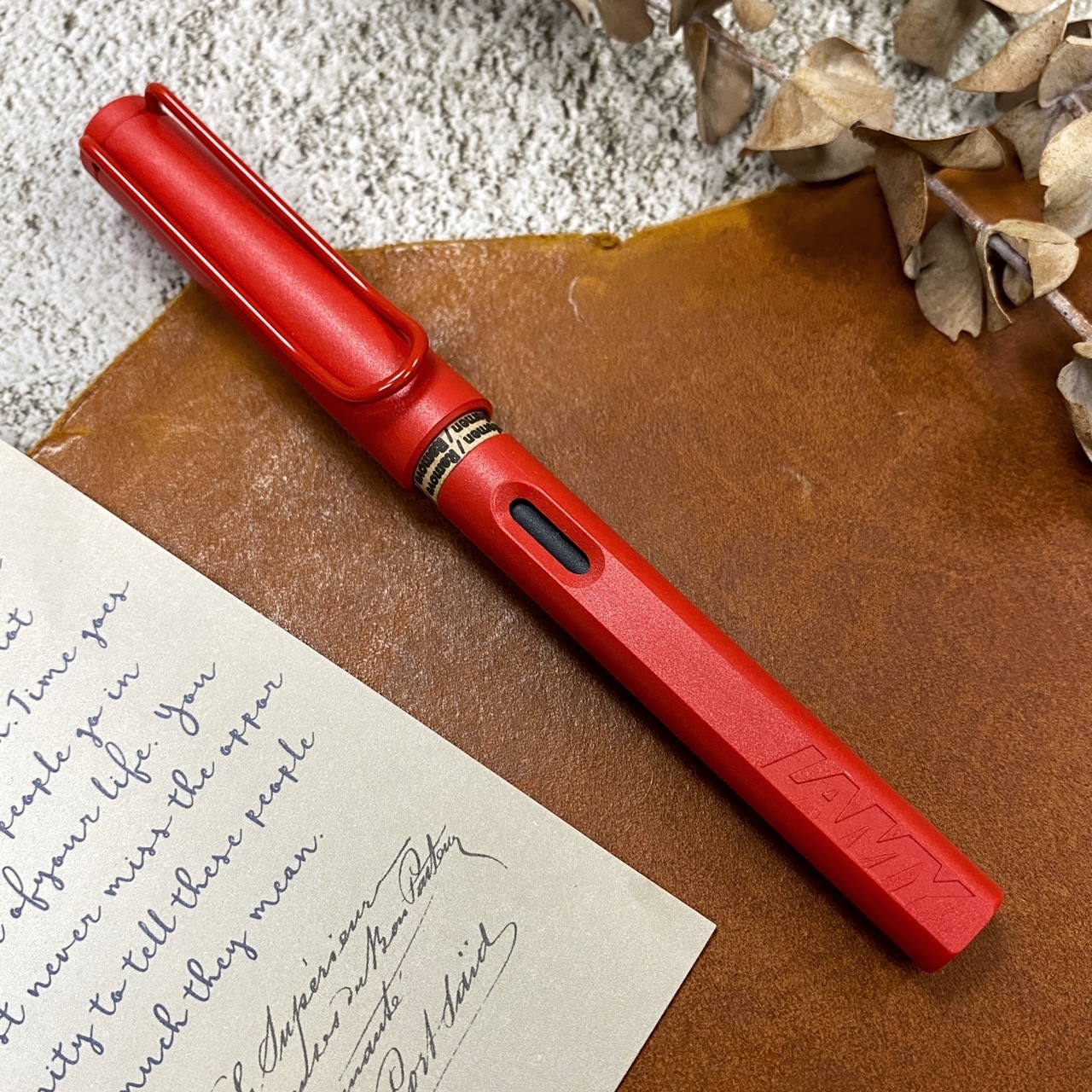 LAMY safari 狩獵鋼筆 限定色_草莓戀人 EF/F尖