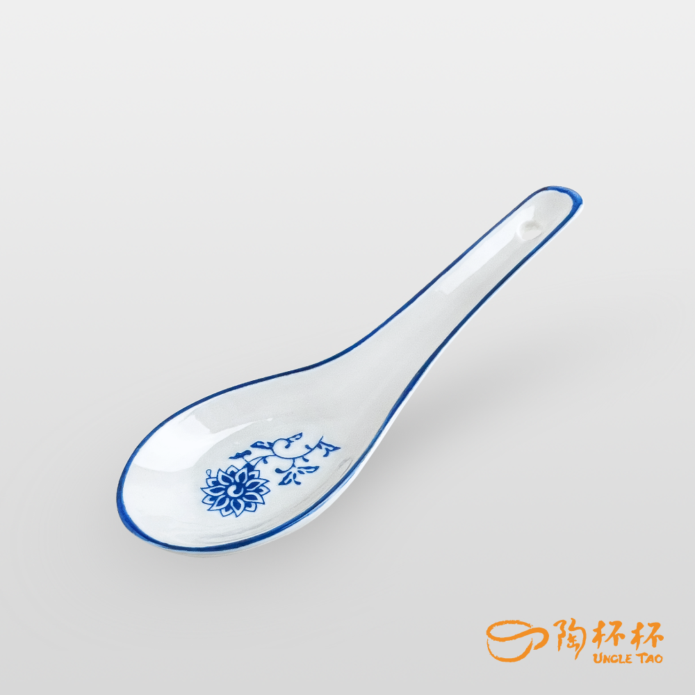 青花瓷 湯匙 13cm AS03-26-70【陶杯杯瓷器】