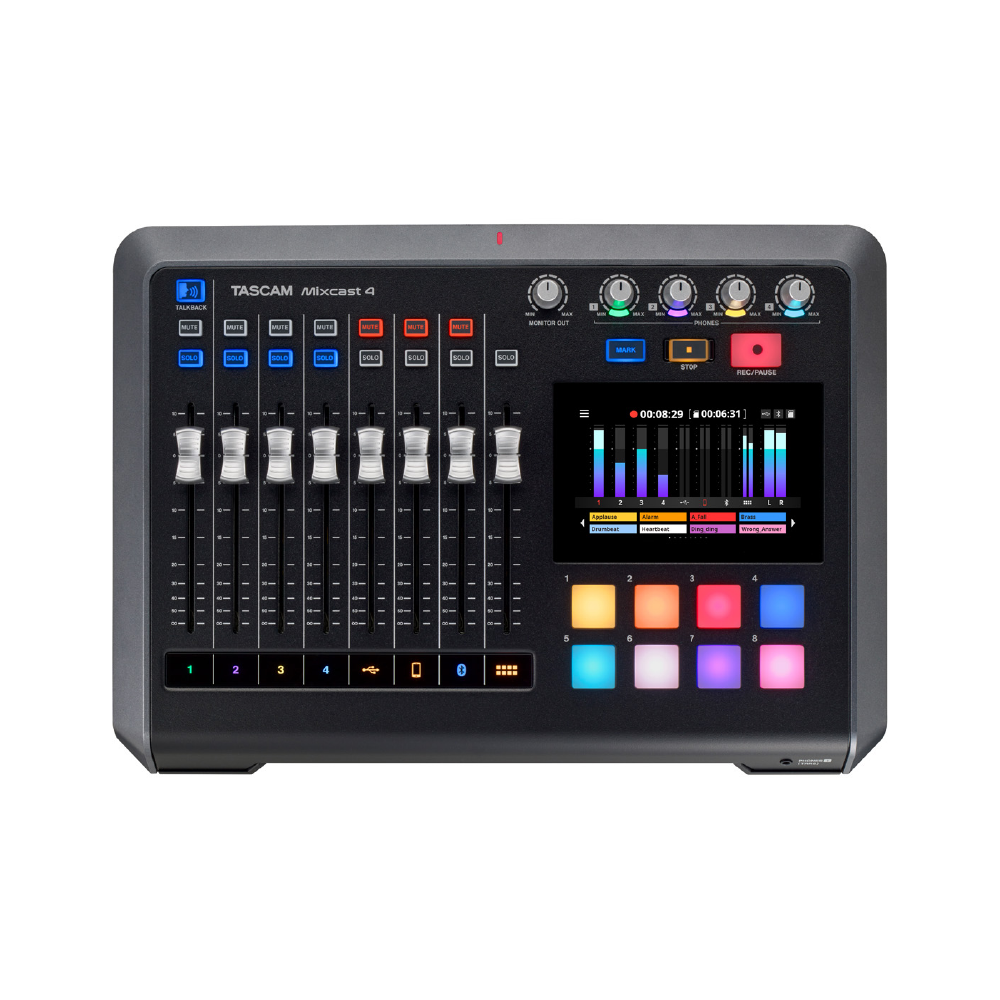 Tascam Tascam / Mixcast 4 八軌數位直播介面 — 三峽錄音 / 音響｜YA! 玩音樂