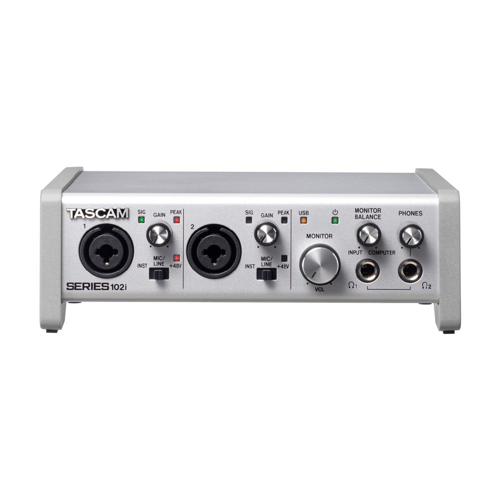 Tascam Tascam / SERIES 102i USB錄音介面 — 三峽錄音 / 音響｜YA! 玩音樂