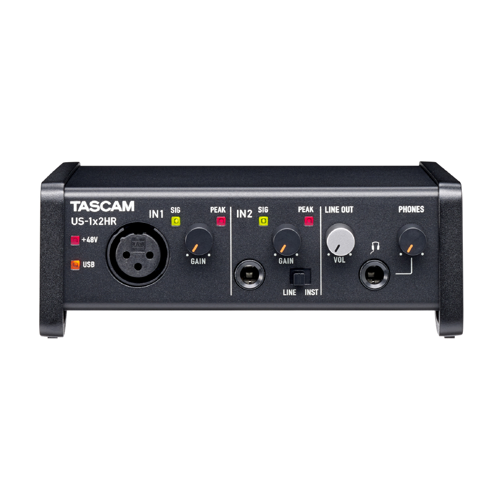 Tascam Tascam / US-1x2 HR 2in / 2out USB-C錄音介面(iOS可用) 第 2 張圖片｜三峽錄音 / 音響