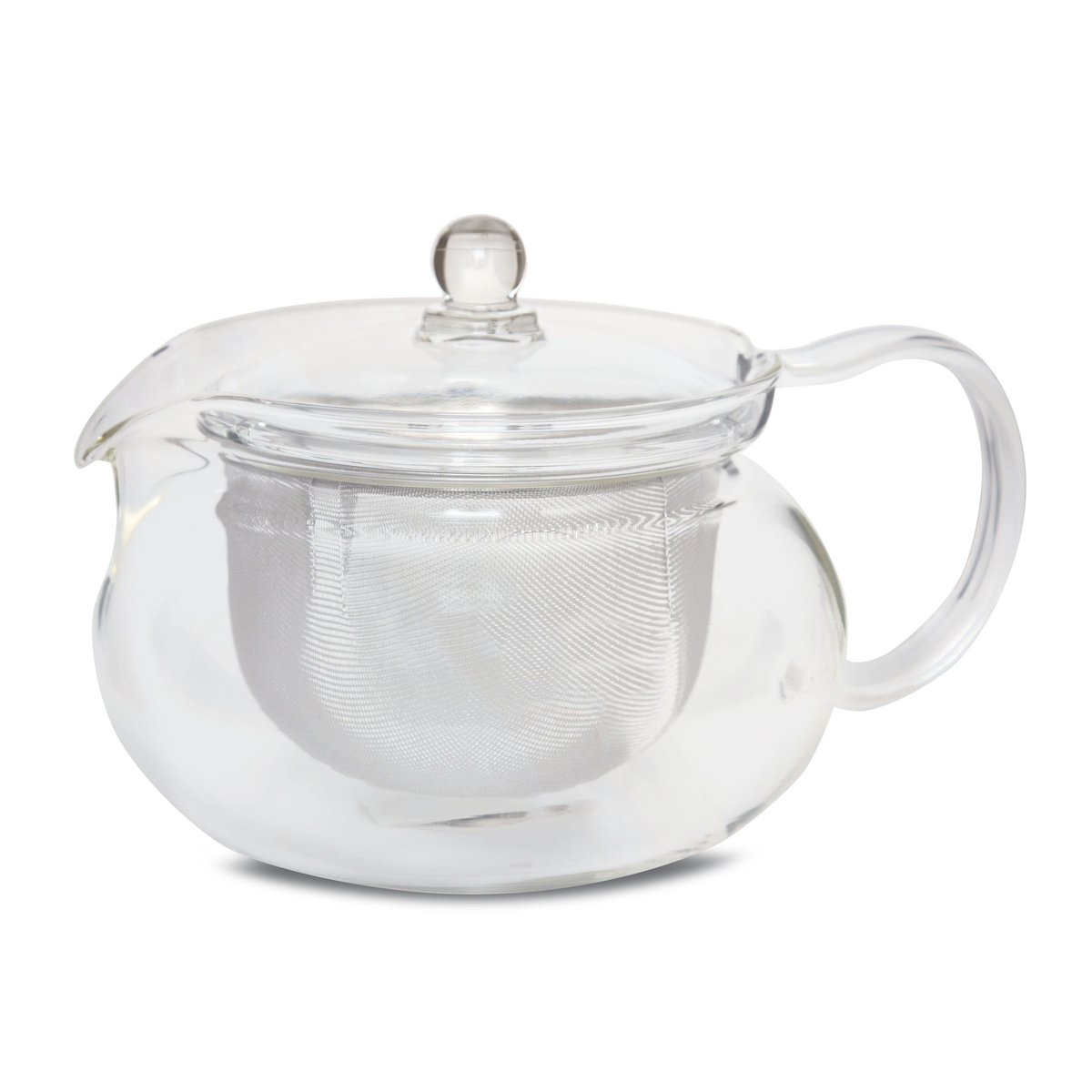 日本HARIO 700ml 茶茶急須丸形茶壺連隔 -CHJMN-70T