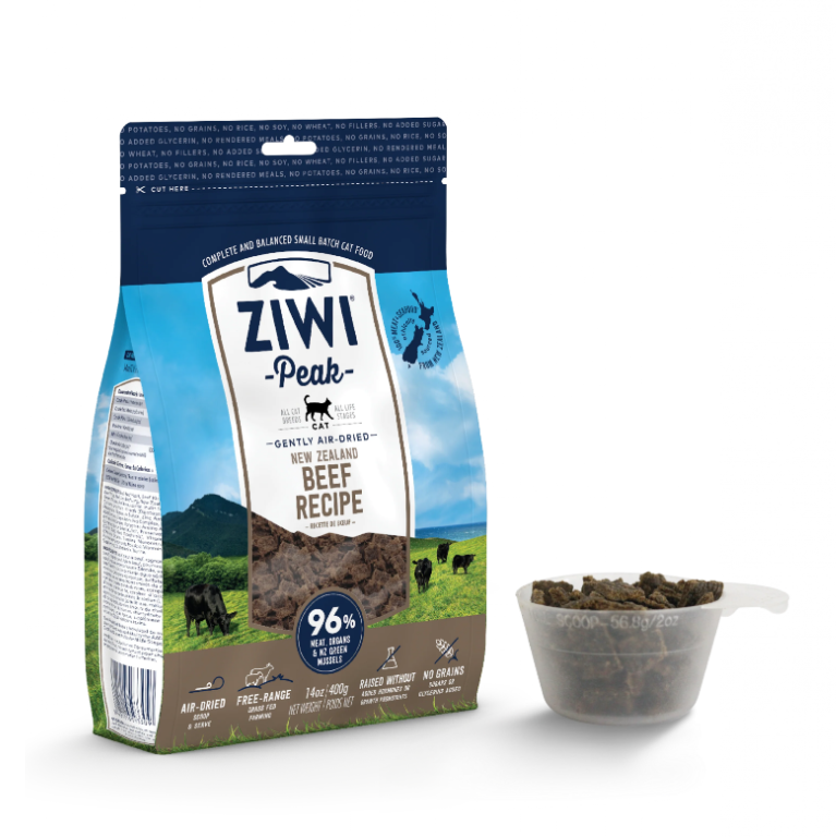 ZIWI® Peak Air-Dried Beef Recipe for Cats．400g/1kg