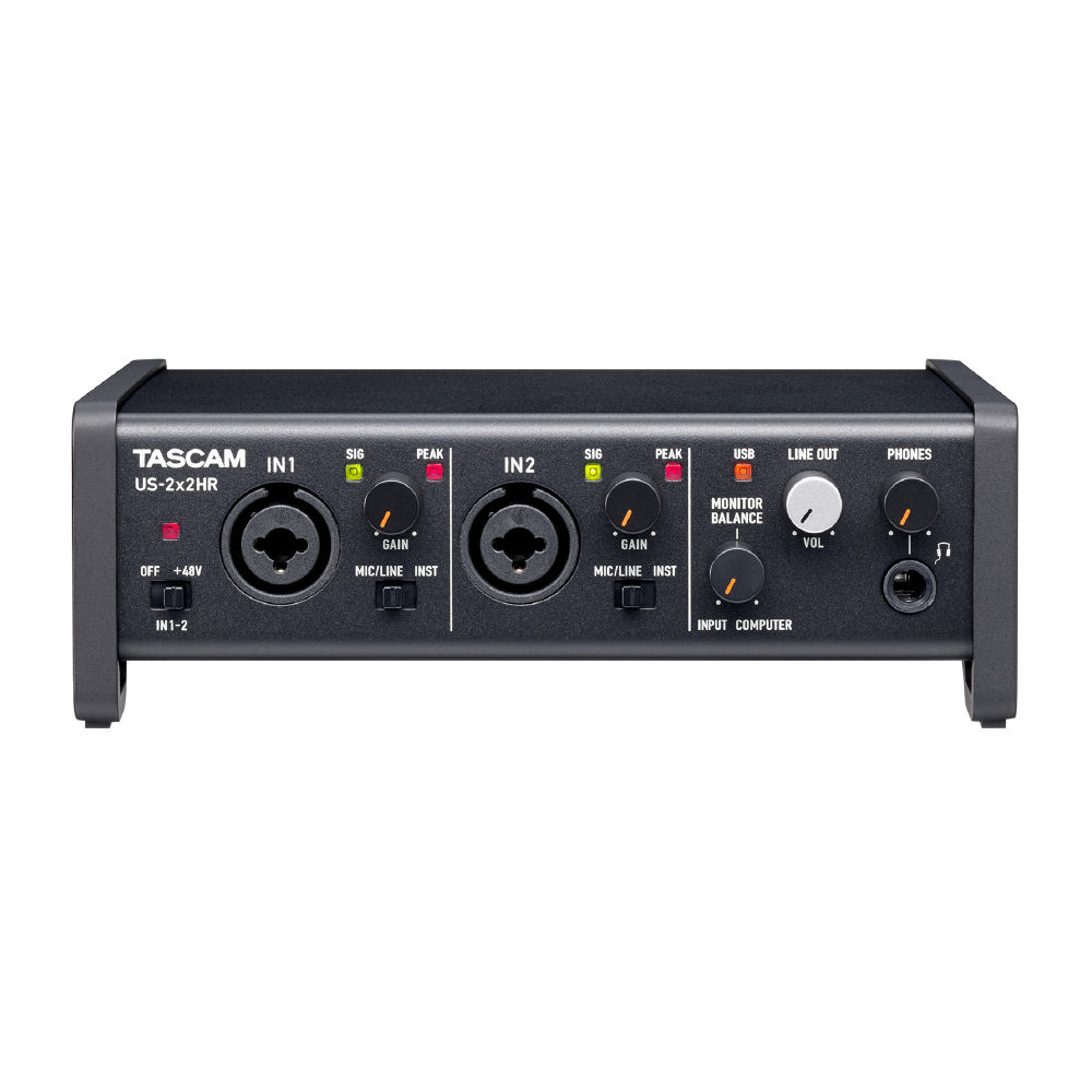 Tascam Tascam / US-2x2 HR 2in / 2out USB-C錄音介面(iOS可用) 第 2 張圖片｜三峽錄音 / 音響