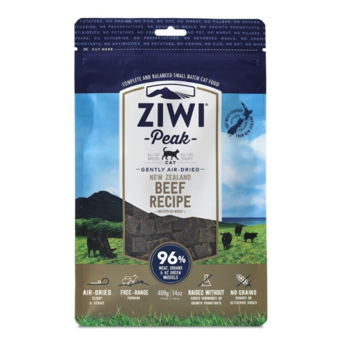 ZIWI® Peak Air-Dried Beef Recipe for Cats．400g/1kg