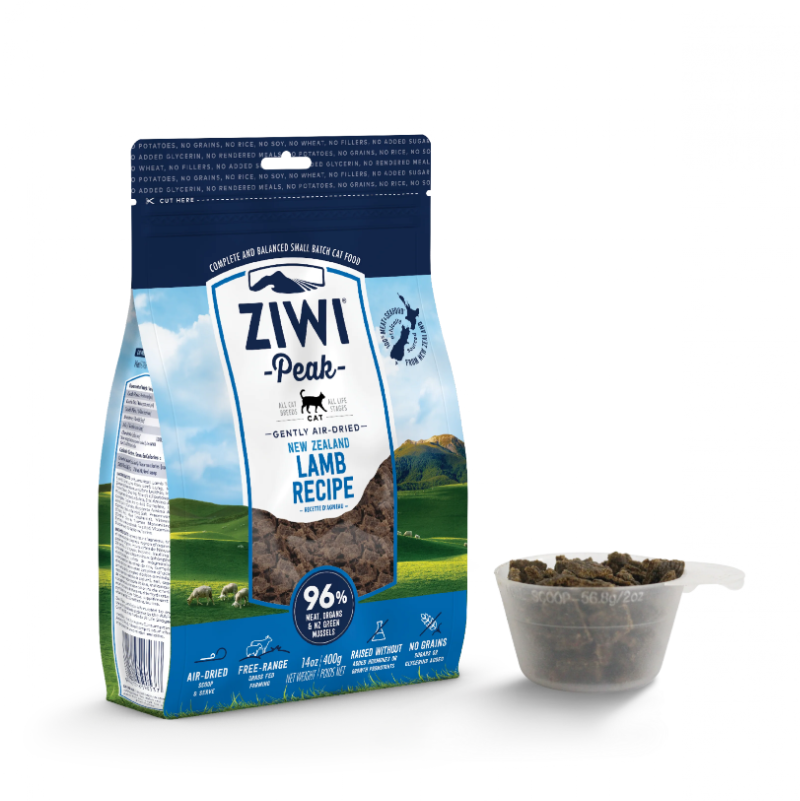 ZIWI® Peak Air-Dried Lamb Recipe for Cats．400g/1kg