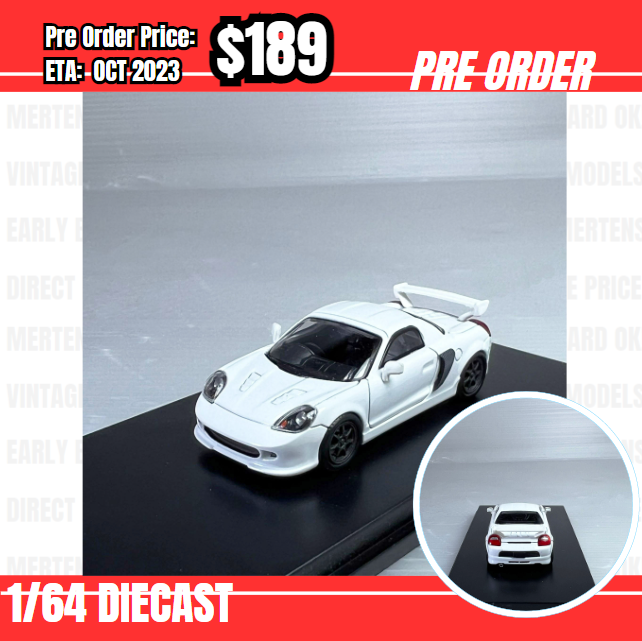 PO-$189 * Peako * 1:64 Toyota MR-S 1999 White [11/08]