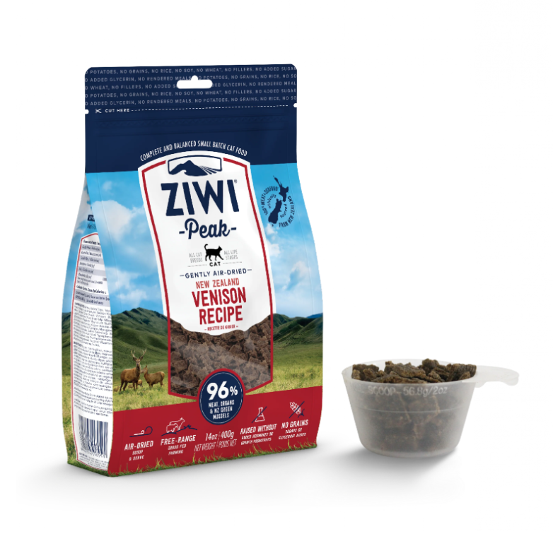 ZIWI® Peak Air-Dried Recipe for Cats - Venison．400g/1kg