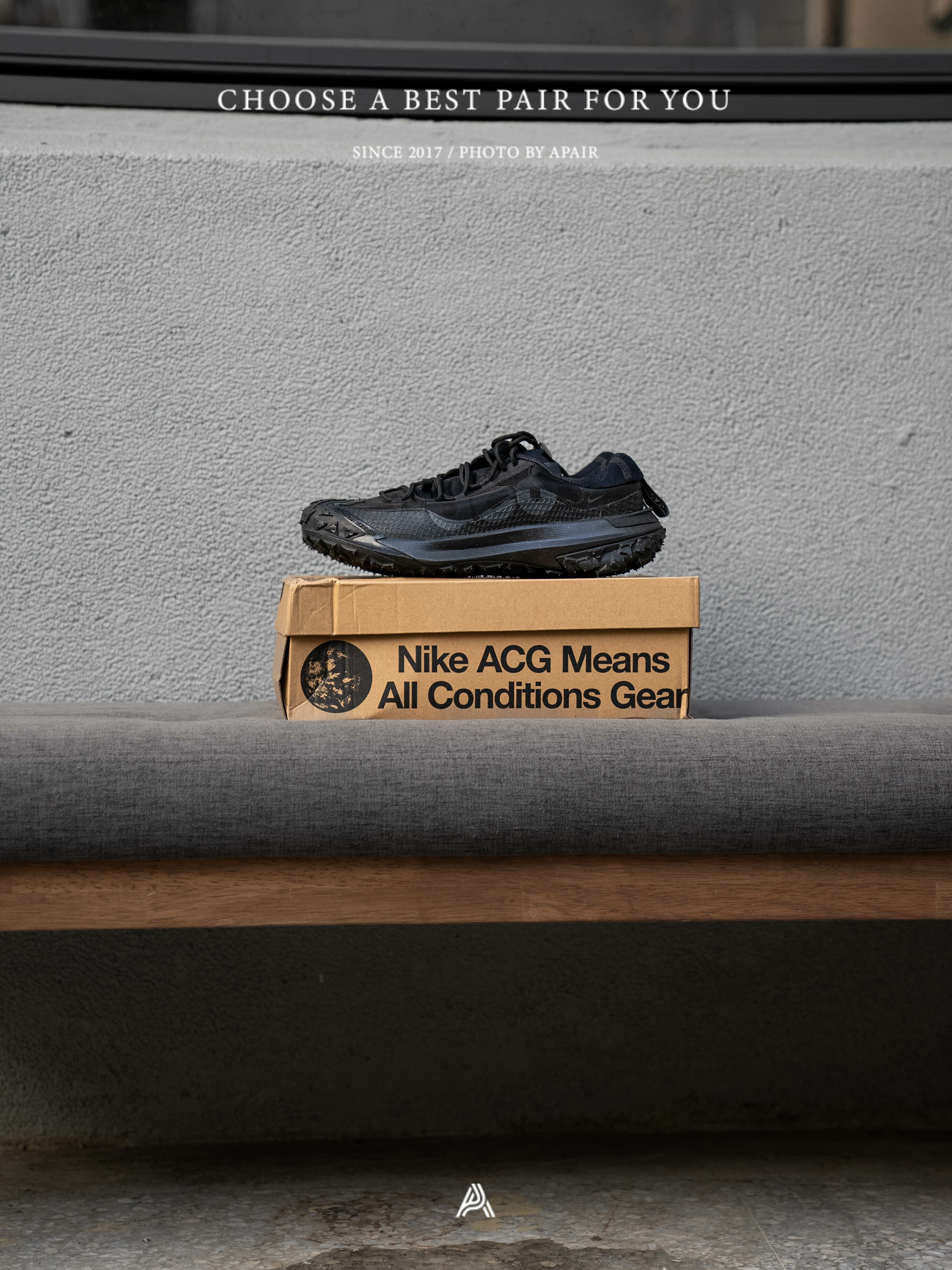 【APAIR】預購 Nike ACG Mountain Fly 2 Low "black" 黑魂 全黑 DV7903-002