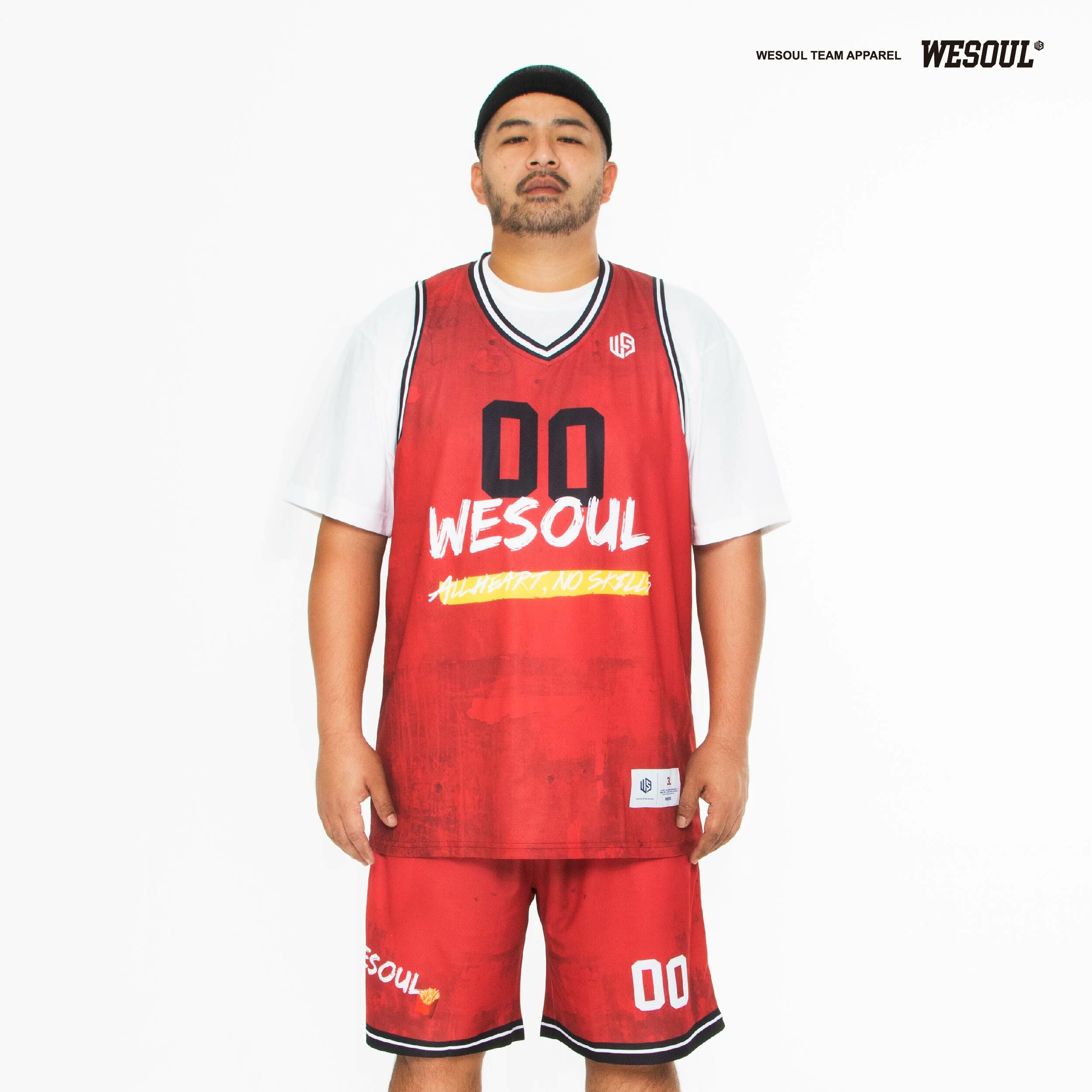 【WESOUL】WS23J006 全客製籃球服 / 客製隊名，隊徽，號碼不加價 / 球衣