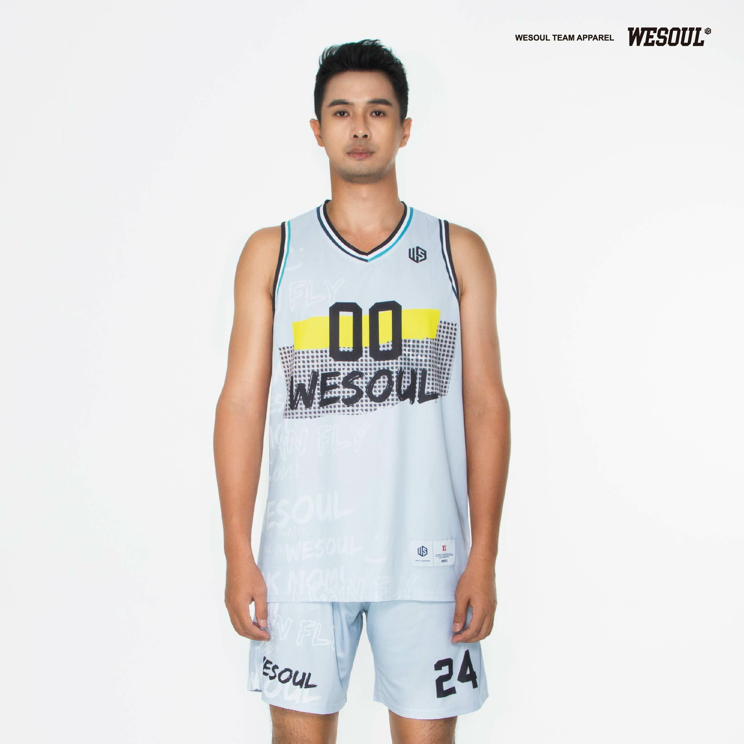 【WESOUL】WS23J009 全客製籃球服 / 客製隊名，隊徽，號碼不加價 / 球衣