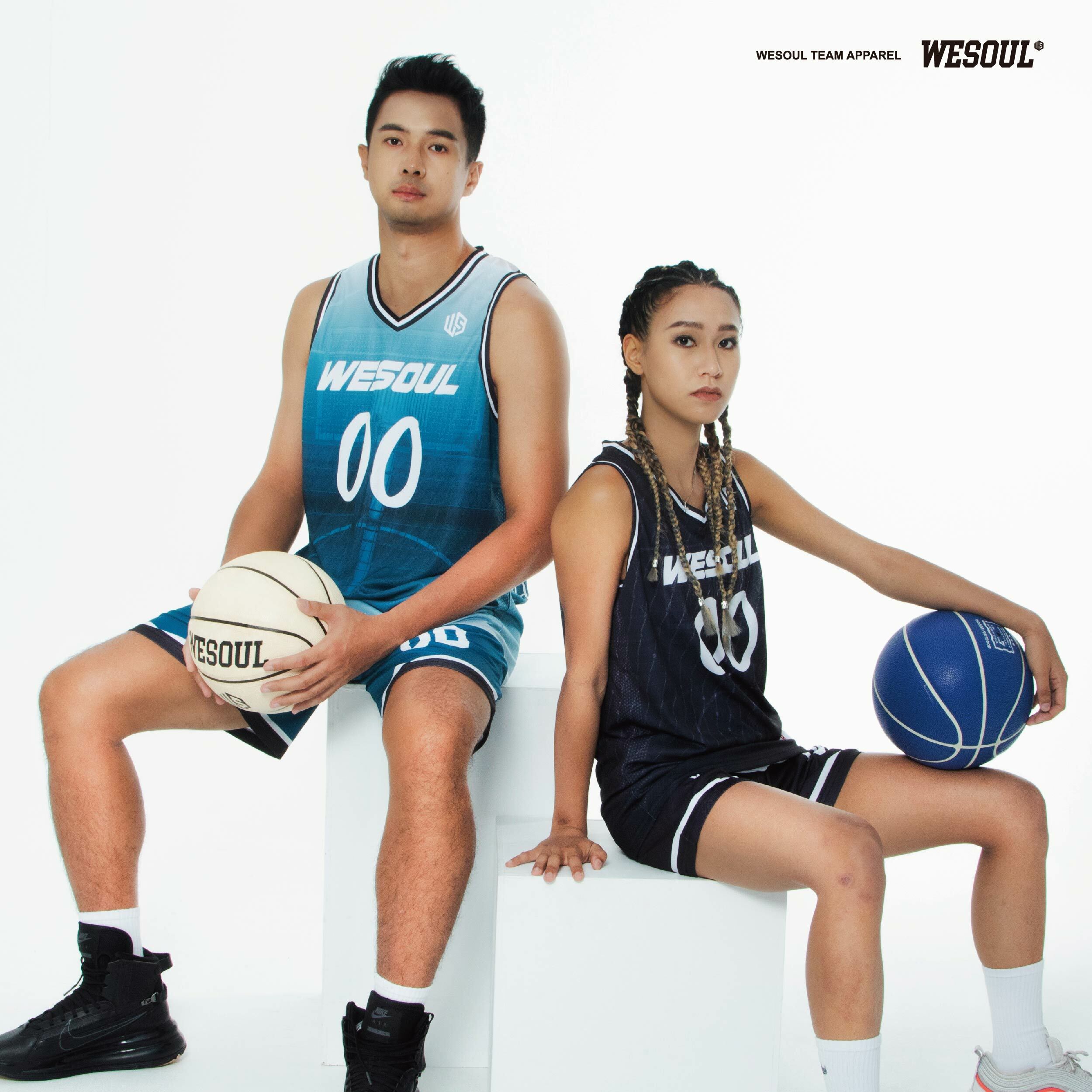 【WESOUL】WS23J010 全客製籃球服 / 客製隊名，隊徽，號碼不加價 / 球衣